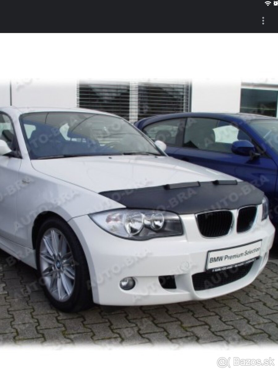 BMW E87 kožený kryt kapoty rv. 2004-2011