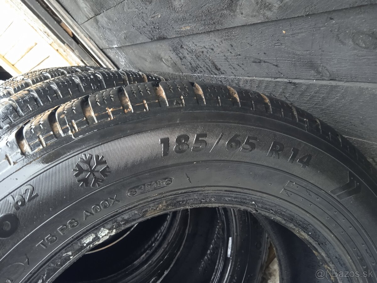 Predám zimné pneumatiky 185/65r14