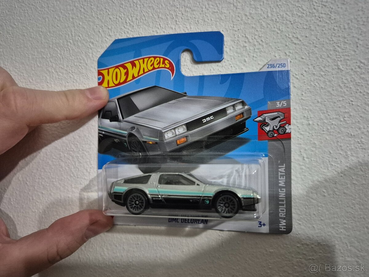 DMC DeLorean Hot Wheels