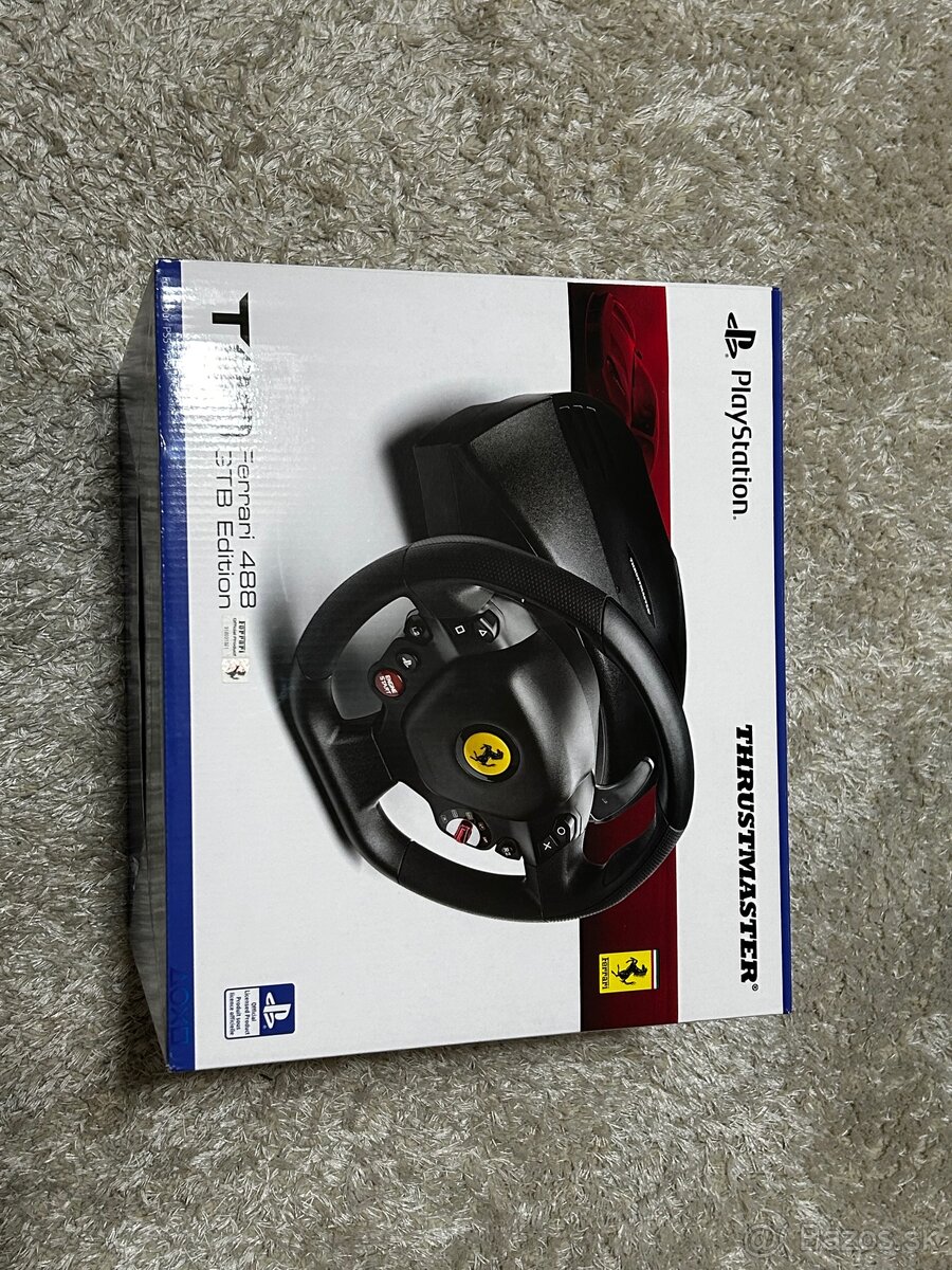 Volant THRUSTMASTER T80 Ferrari 488 GTB Edition PS4/PS5