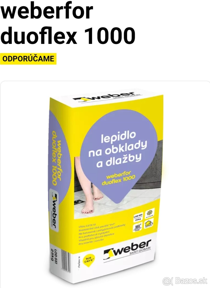 Weberfor duoflex 1000