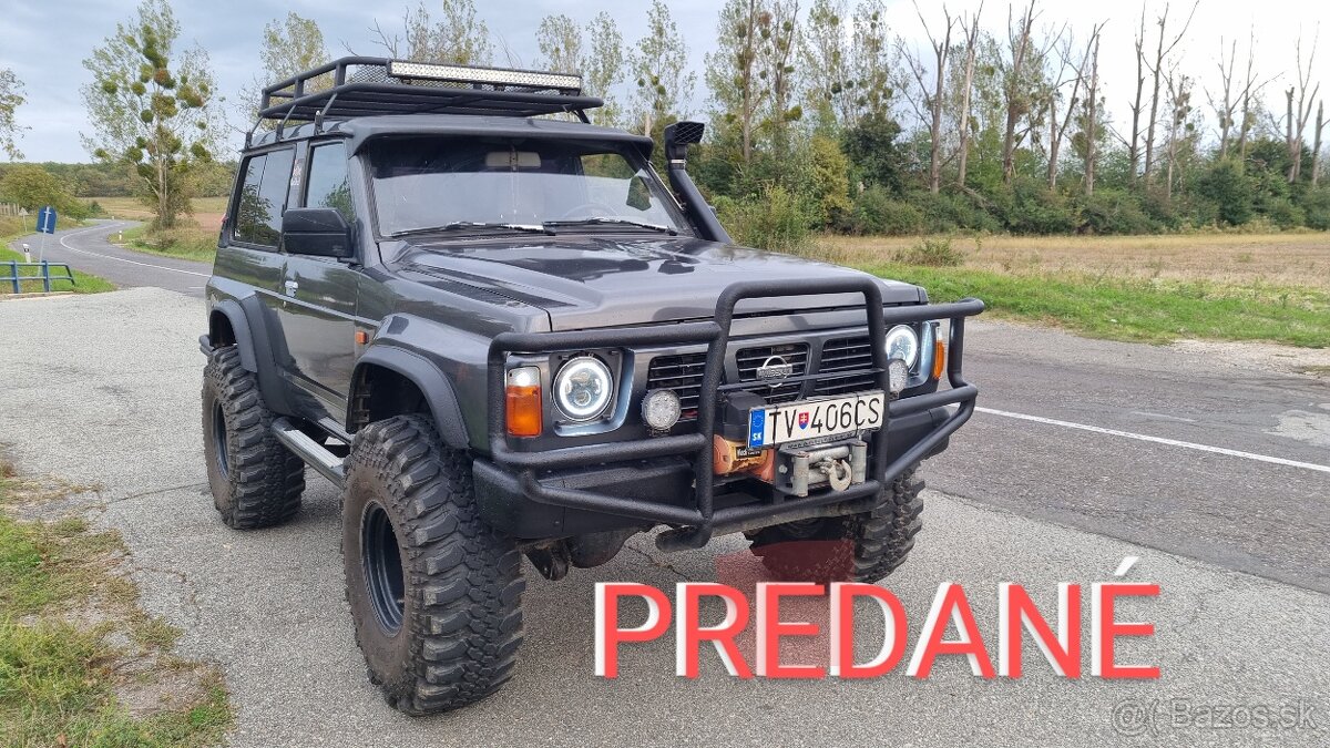 Predám /Vymením Patrol 2.8GR, y60