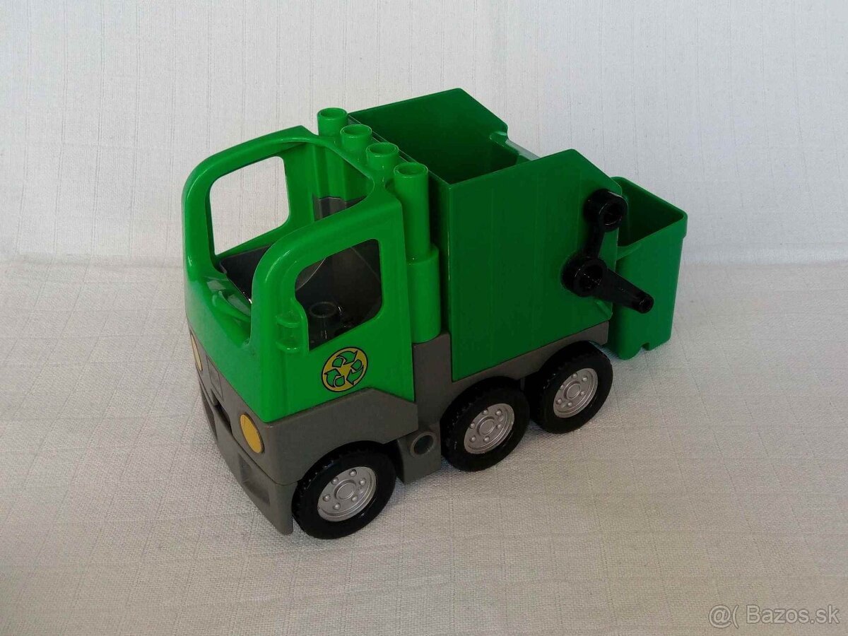 Lego Duplo Popelářské auto 3 s popelnicí (3D tisk)