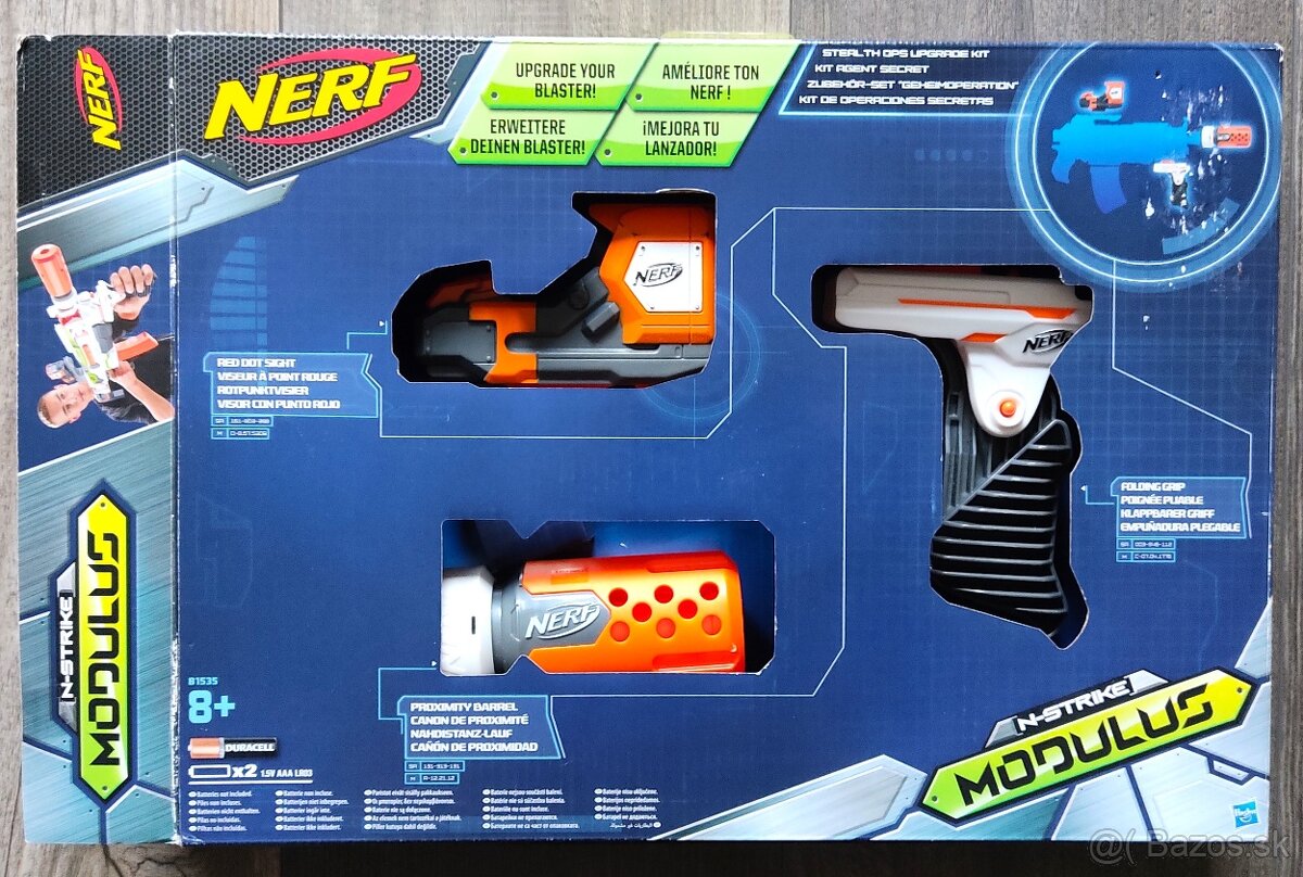 NERF modulus - 3 doplnky