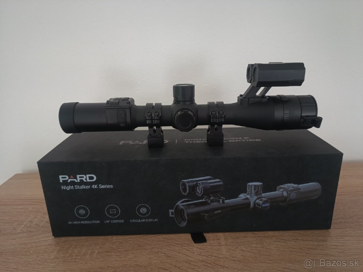 Puškohľad PARD Night Stalker 4K 940nm 100 mm - 8x LRF

