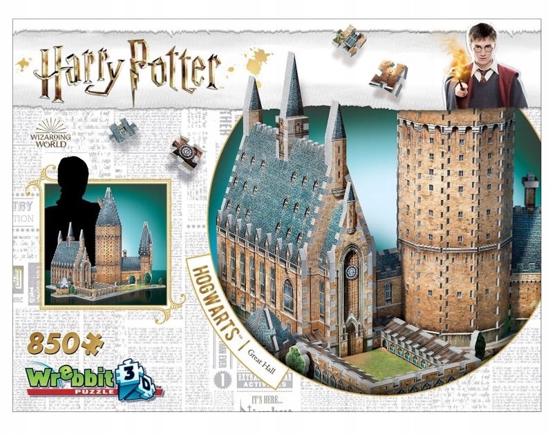 Predám Harry Potter 3D puzzle