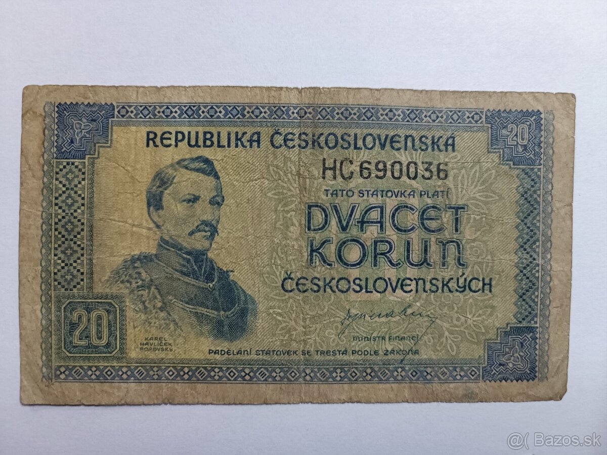 20 KČS 1945 Havlíček Borovský