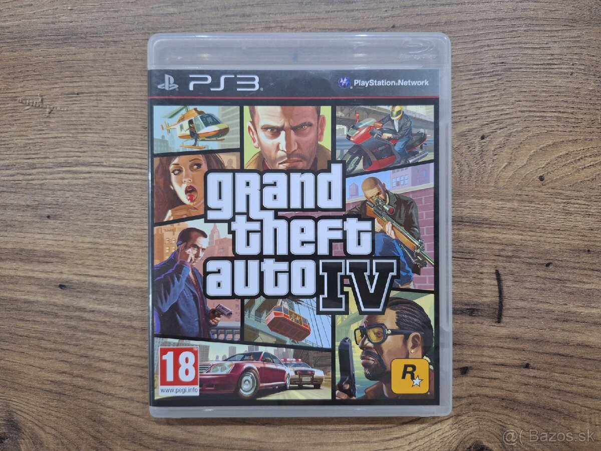 Grand theft Auto 4 na PS3