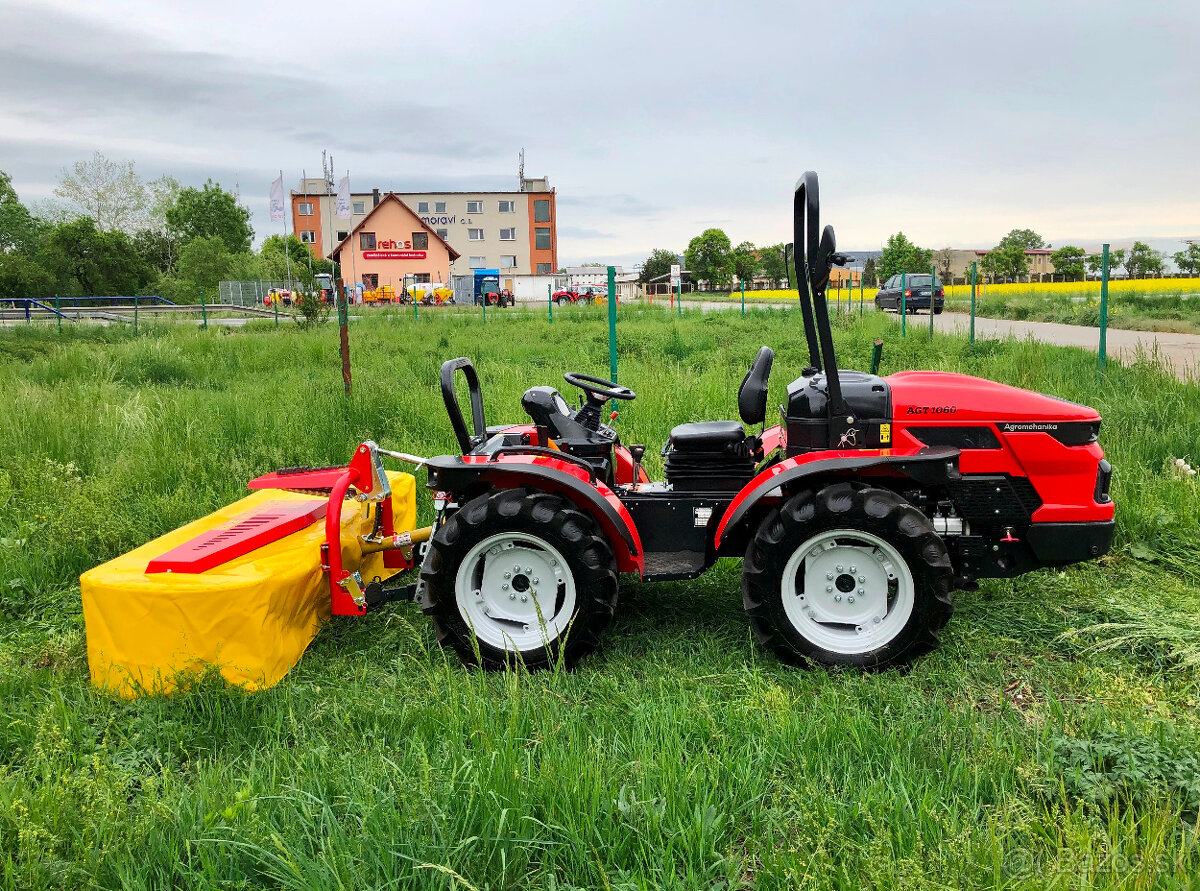 Malotraktor AGT 1060 Turbo, otočné pracoviště, 56 HP