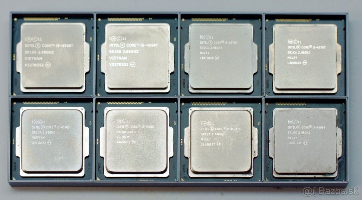 CPU so zníženou spotrebou Socket 1155 - 1150 - 1151