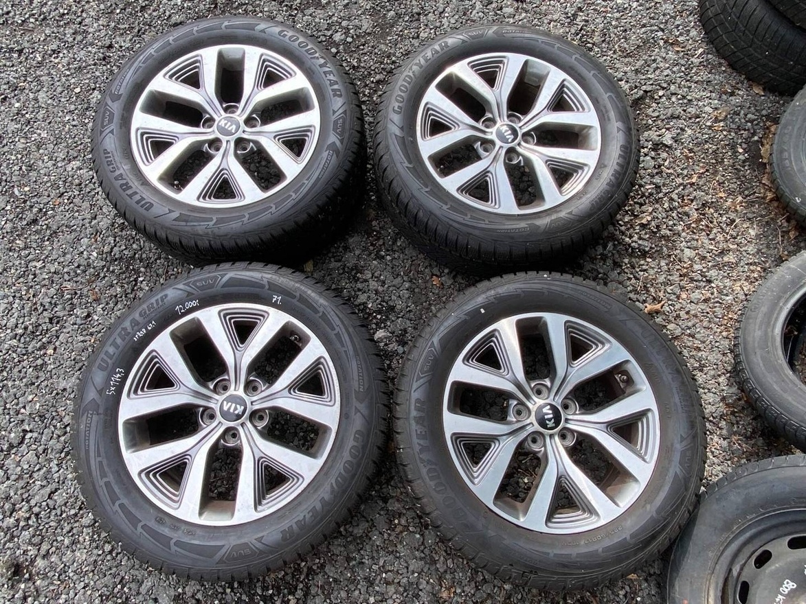 71.Sada originální kola KIA zimní pneu 225/60 r17 5x114,3