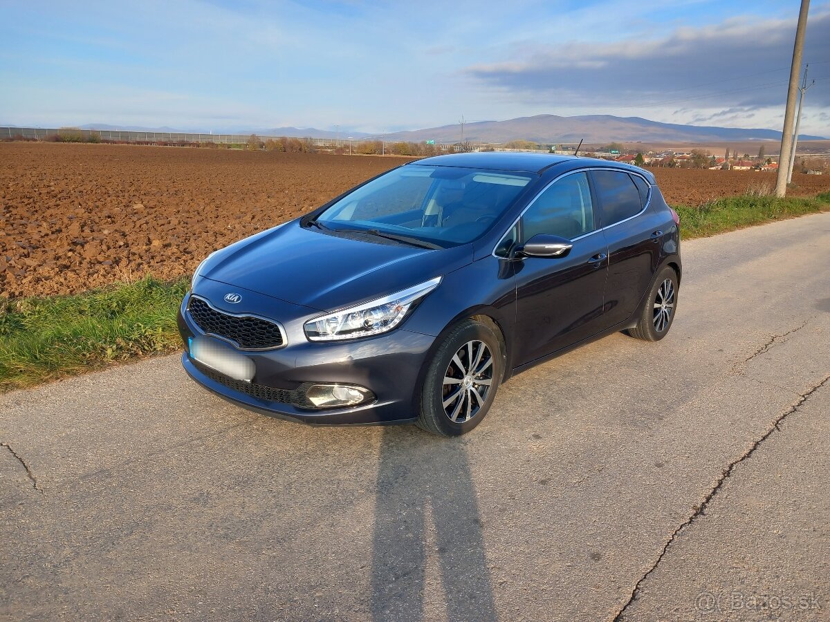 Kia Ceed 1.6 benzín 99kw 1.majiteľ