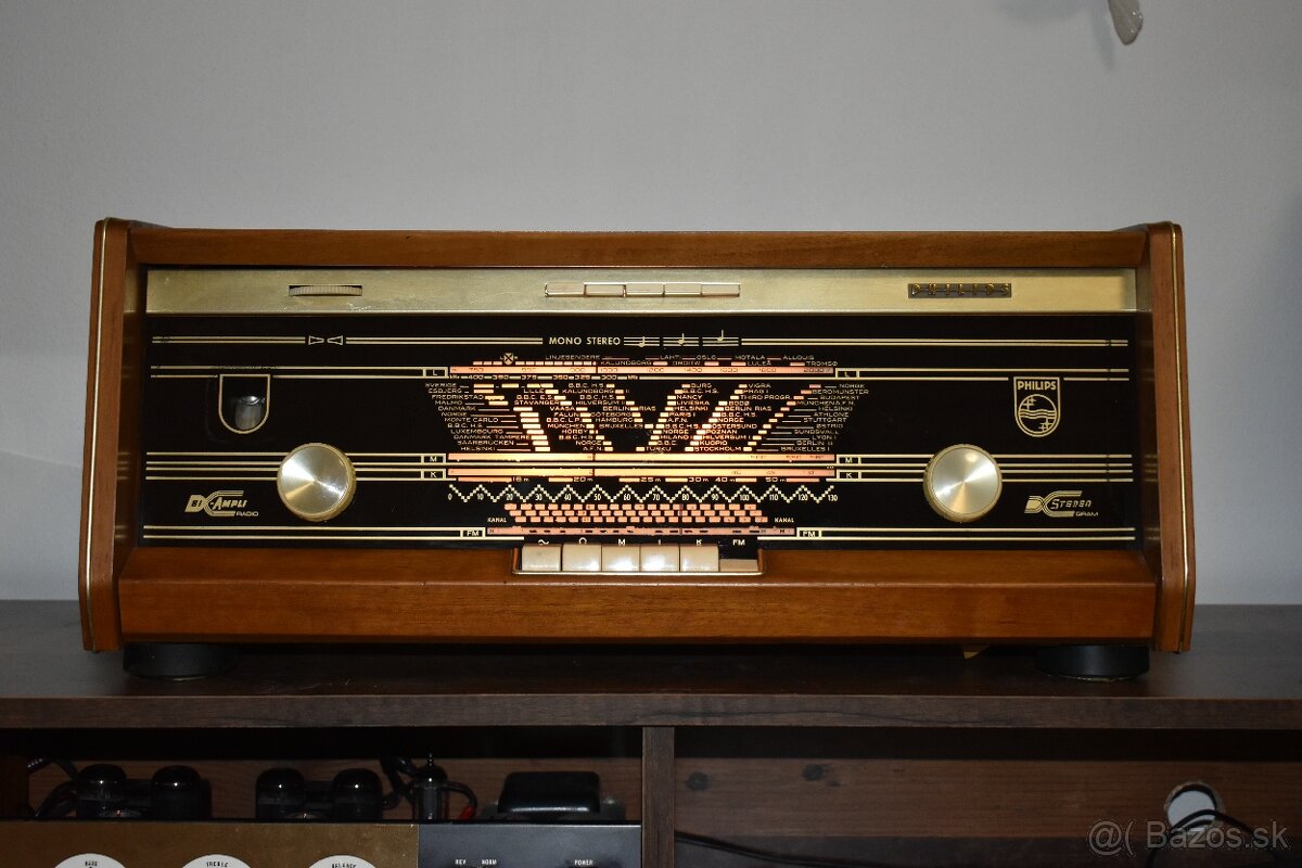 Elektrónkové radio Philips Stereo