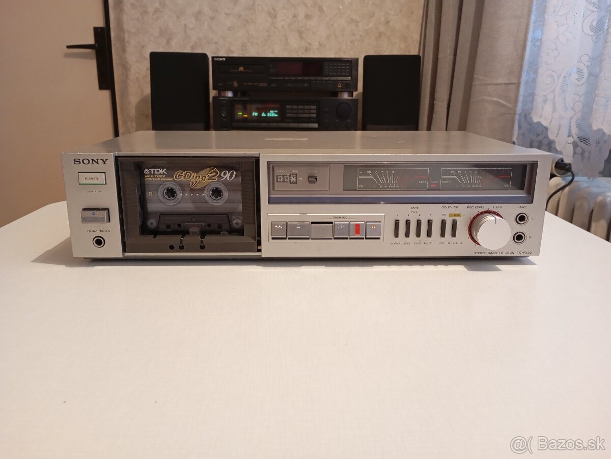 tape deck SONY TC-FX20