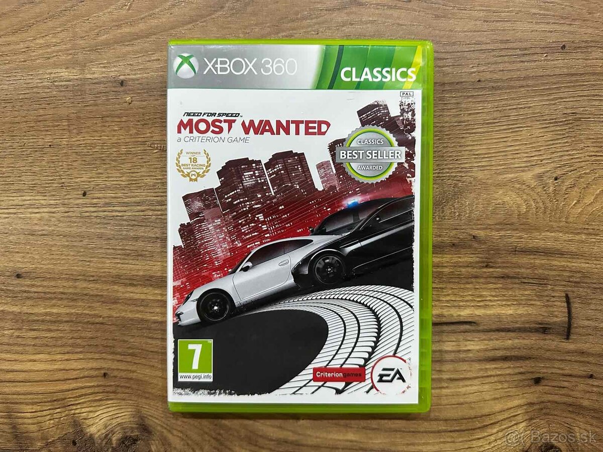 Need for Speed Most Wanted XBOX 360