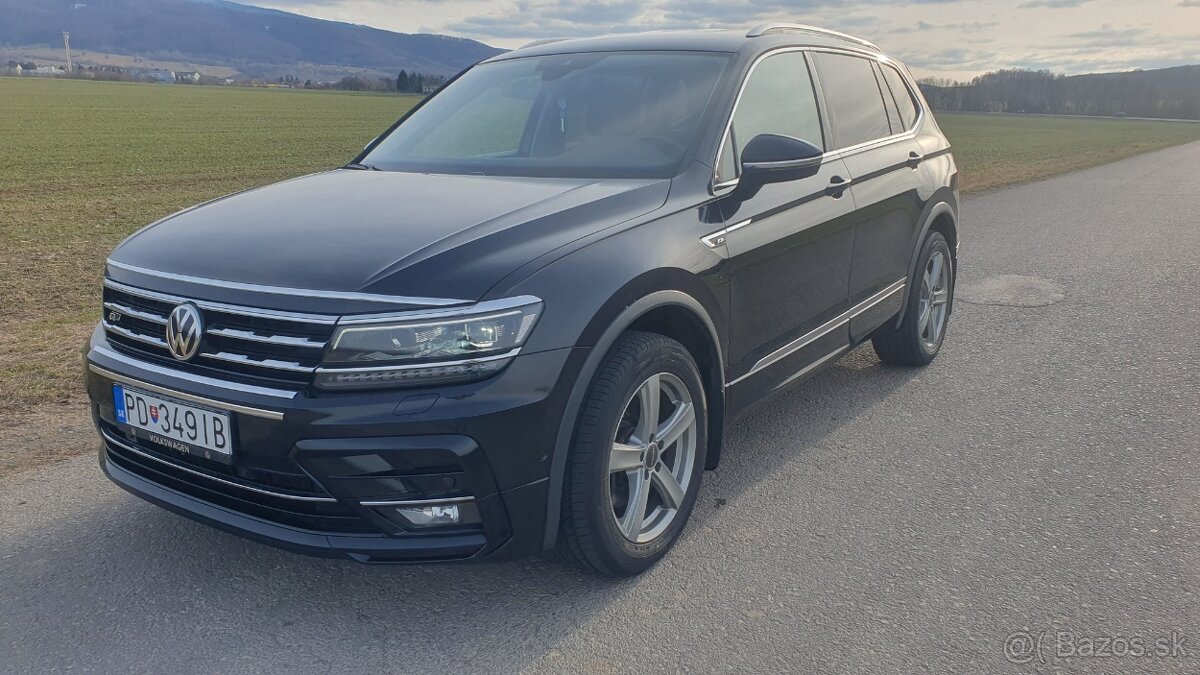 VW Tiguan allspace 2.0 R line 4x4 DSG 140kw 7miest.