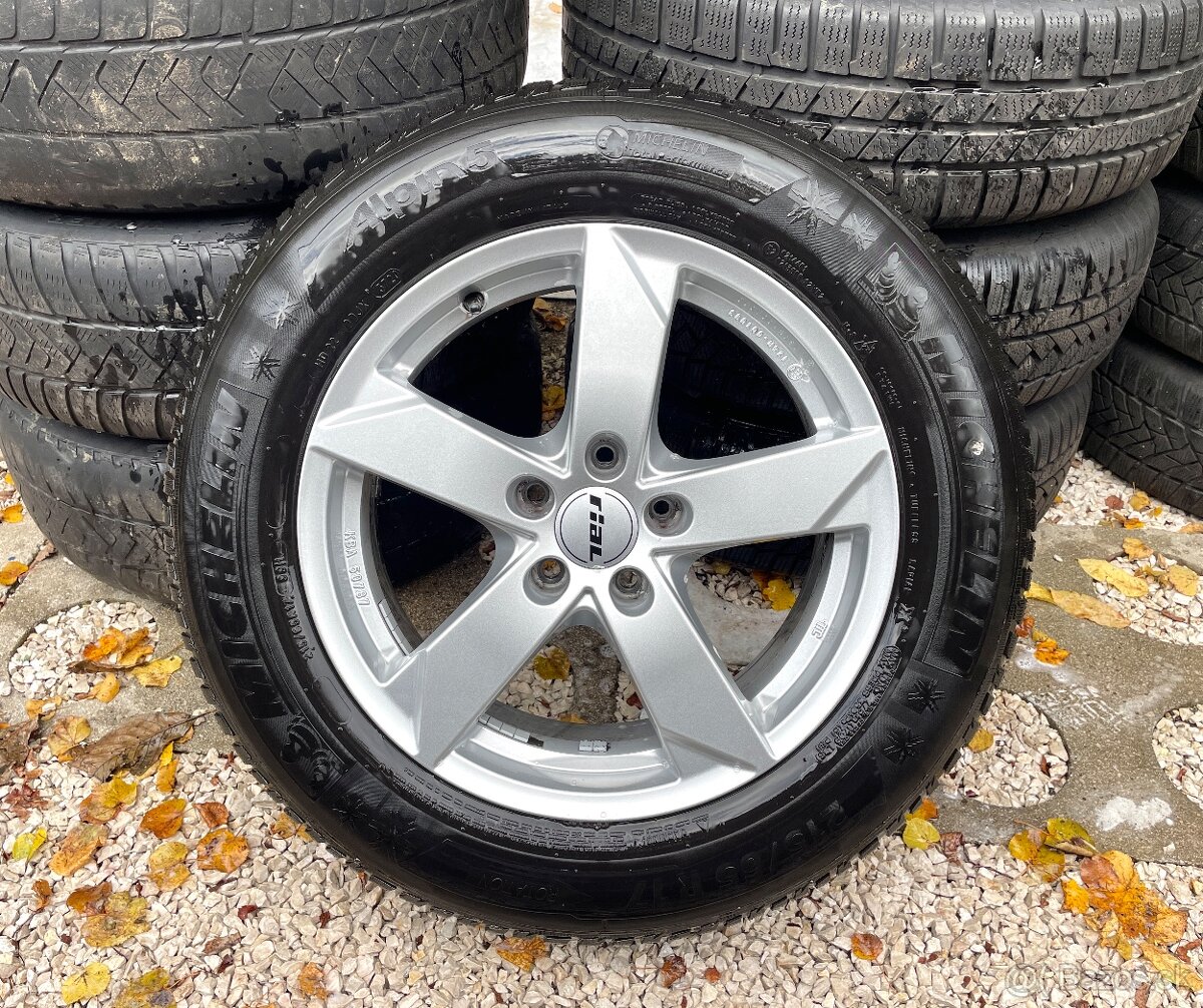 5x112 R17 215/65 R17 4x zimné audi škoda seat vw