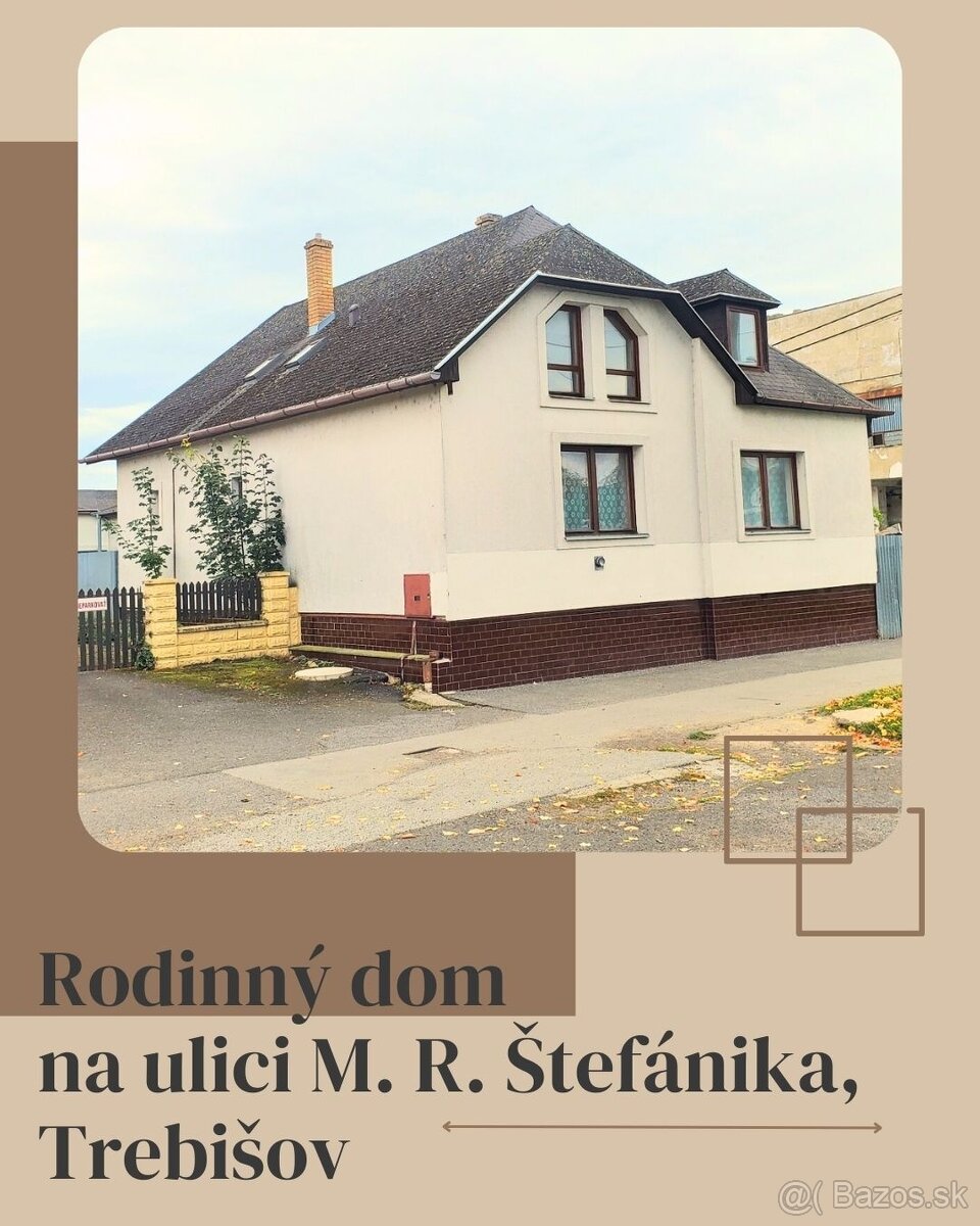 Rodinný dom v Trebišove