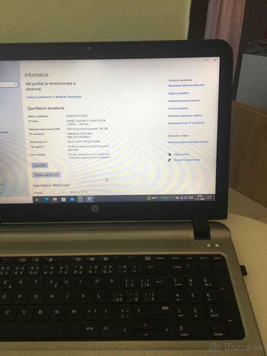 Predám HP ProBook 450 g3