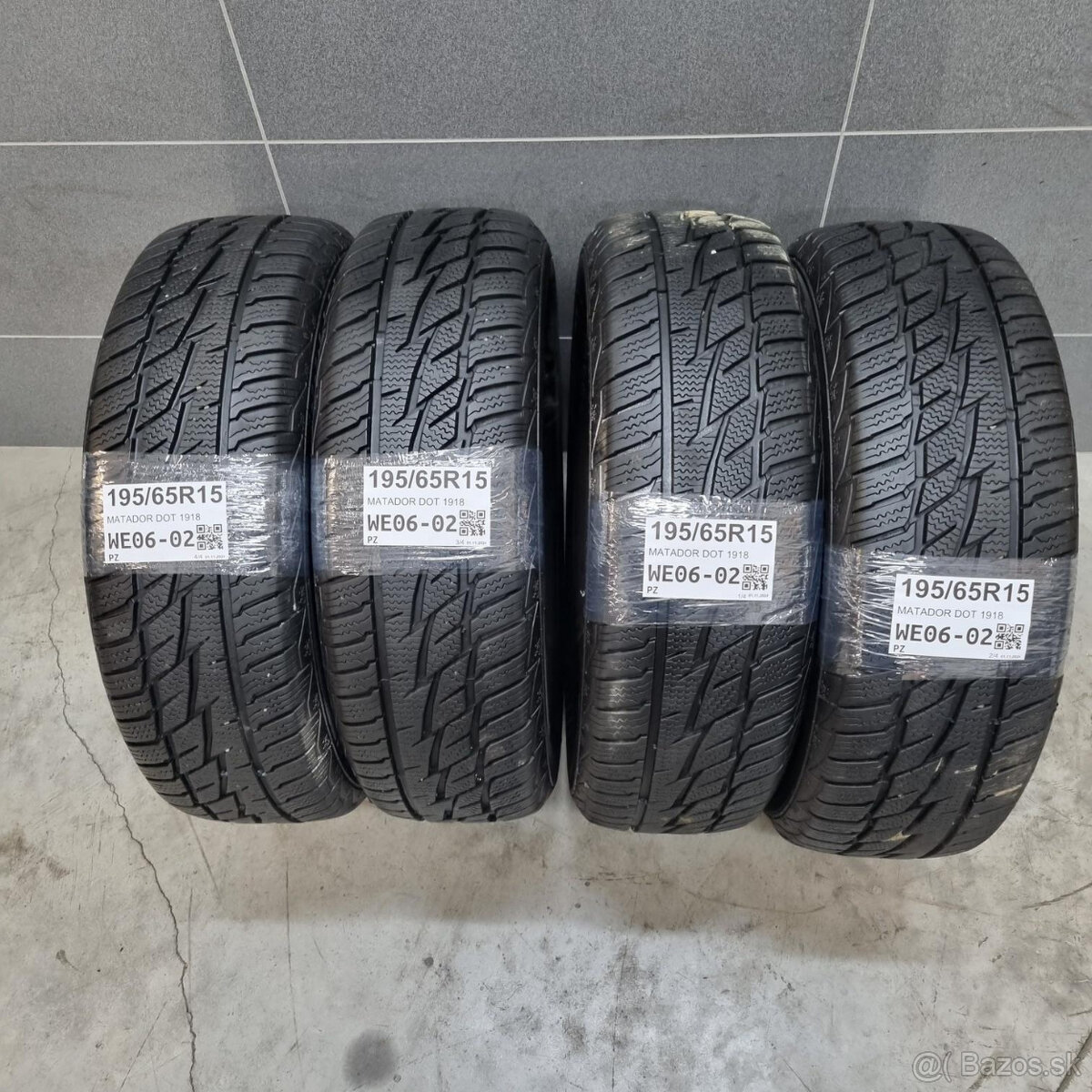 Zimné pneumatiky 195/65 R15 MATADOR DOT1918