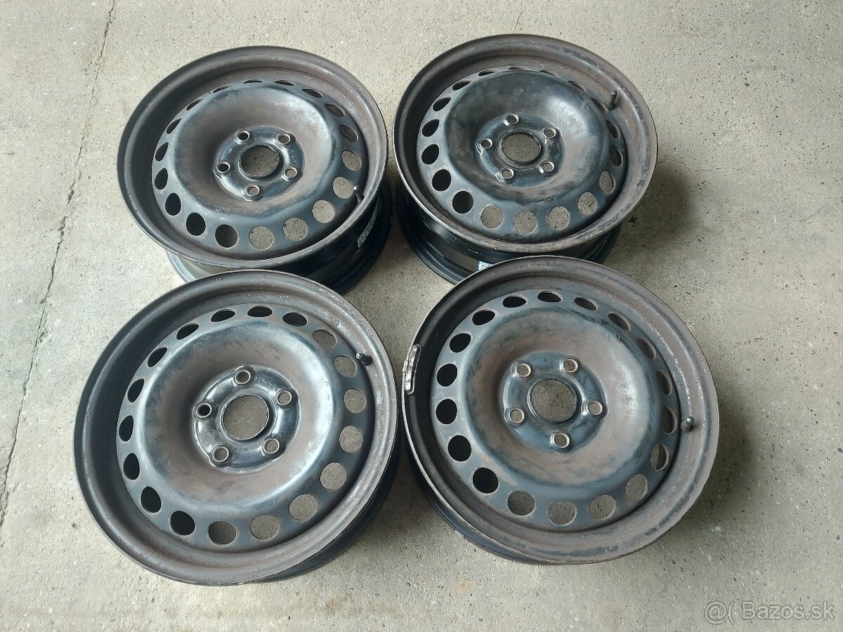 5x112R15  plechové disky VW-ŠKODA-SEAT