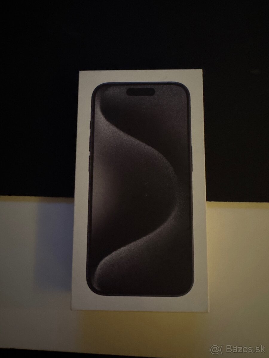 iPhone 15 Pro 512GB Black Titanium