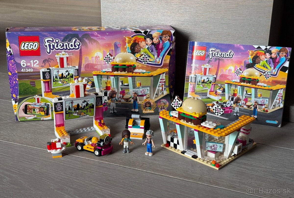 41349 LEGO Friends Drifting Diner - reštaurácia