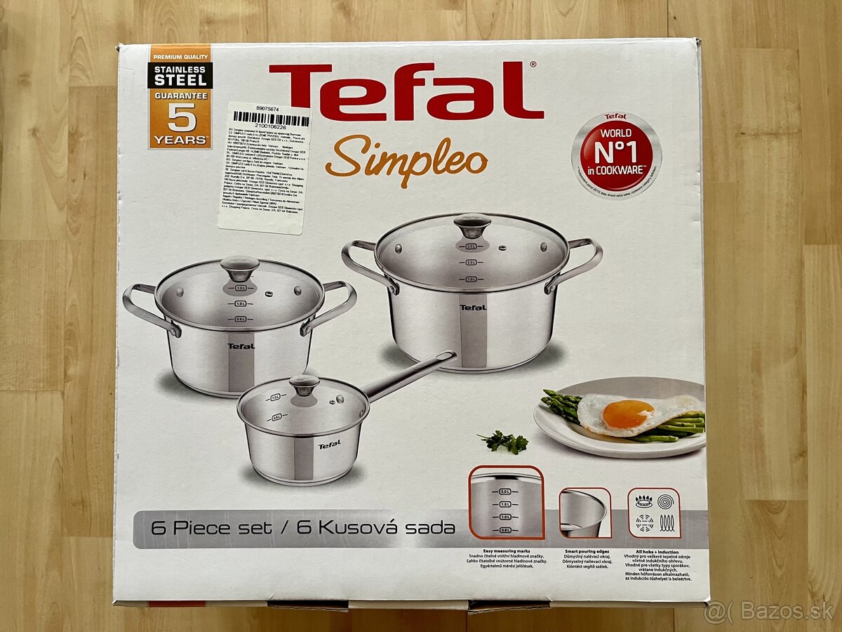 Sada hrncov Tefal Simpleo