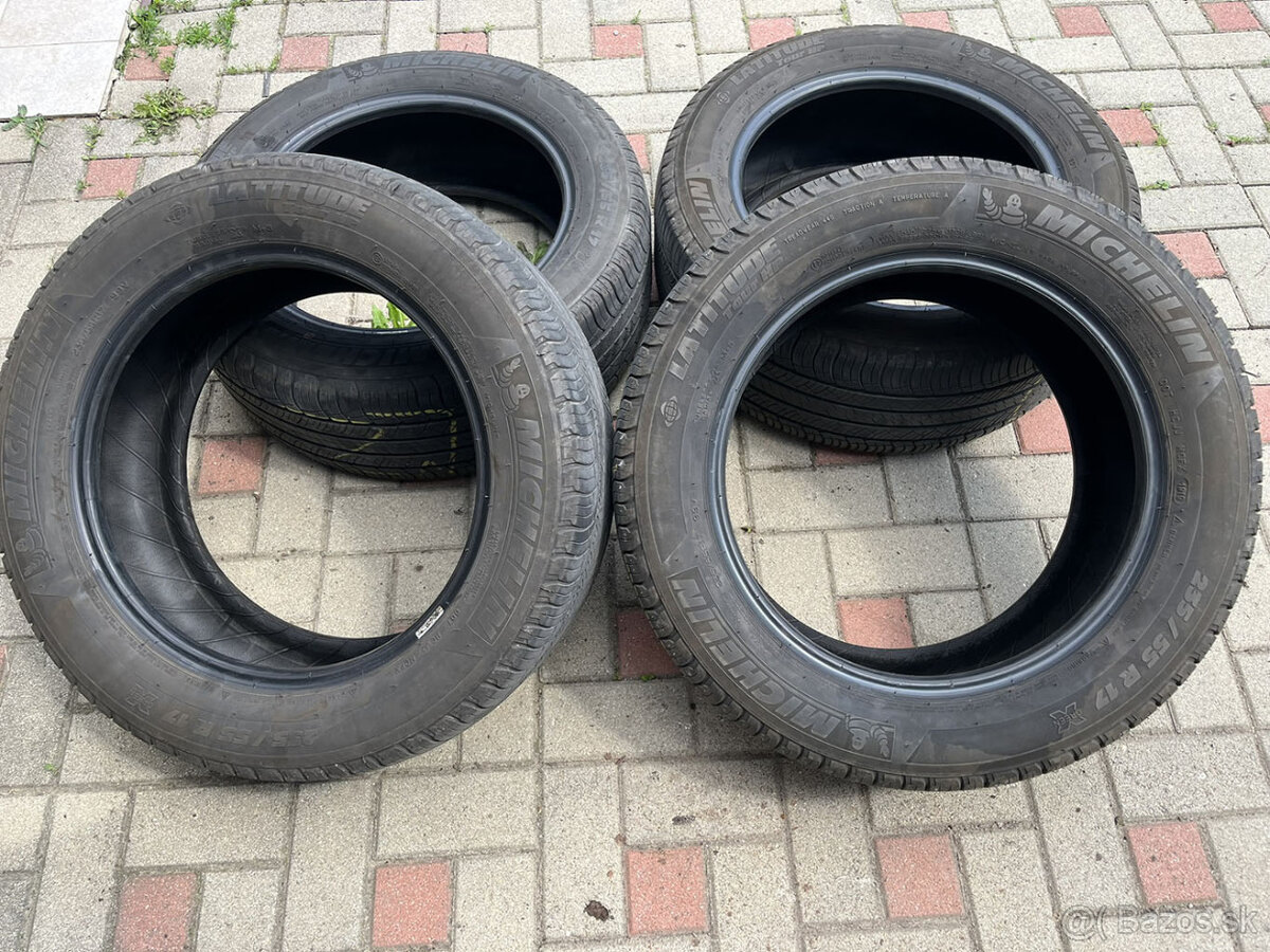 Michelin 235/55 R17 letné, Nokian 235/55 R17 zimné