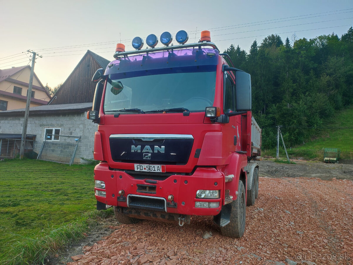 Man 26.480 6X4 Meiller Kipper sklapač vyklapač