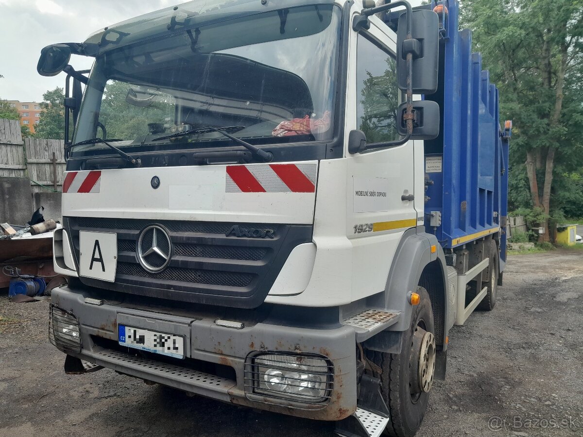 Mercedes-Benz Axor 1829 L pro přepravu odpadu