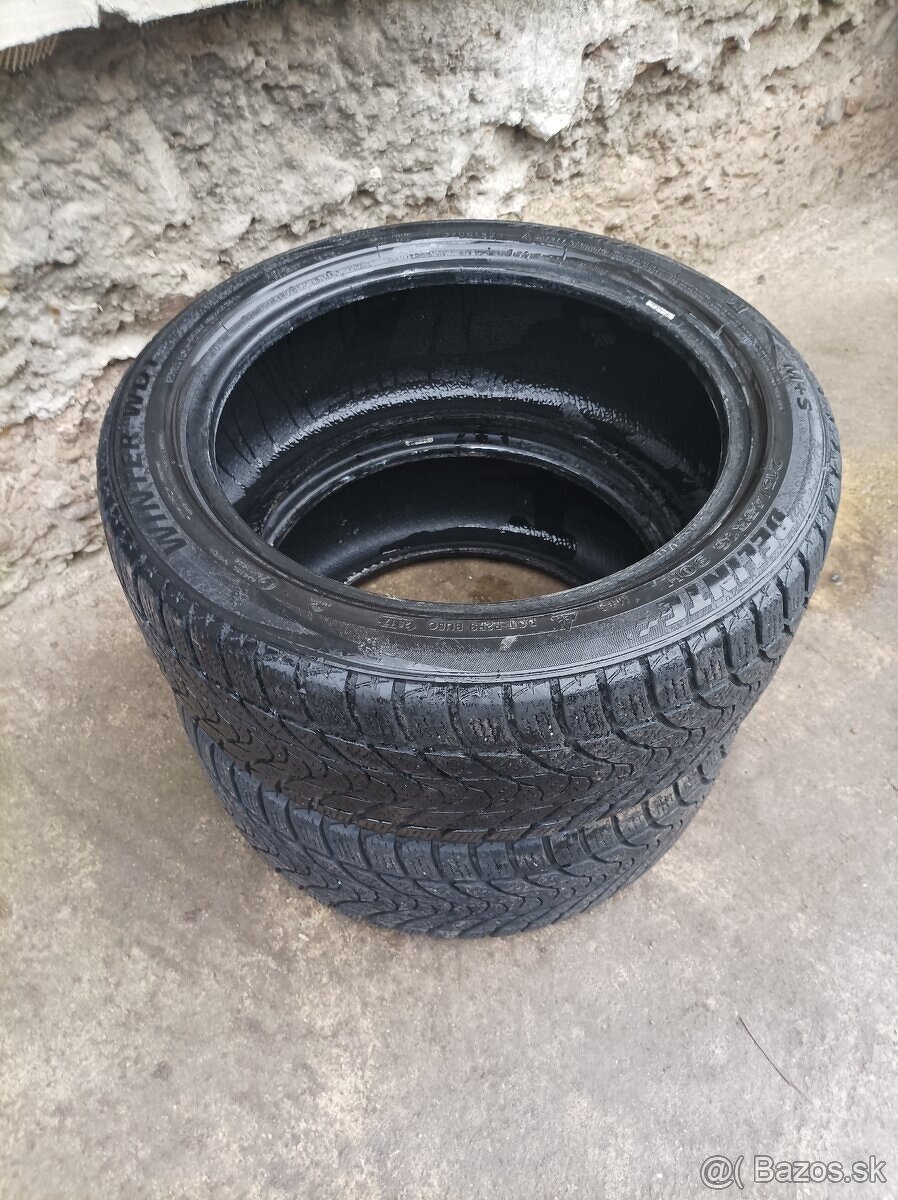 Predám zimné pneumatiky 2ks 215/45r16