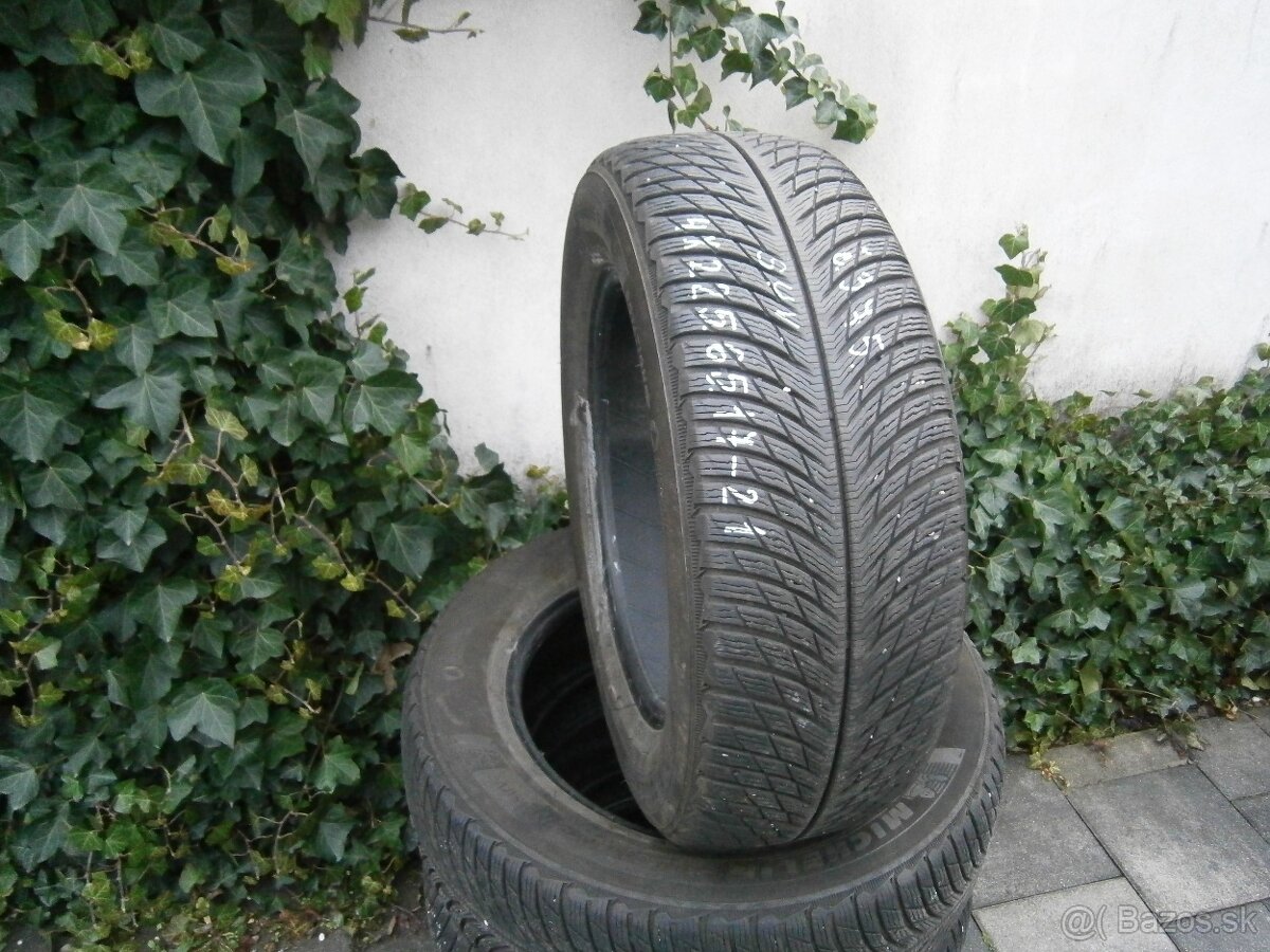 Predám 4x zimné pneu Michelin 225/65 R17 106HXL