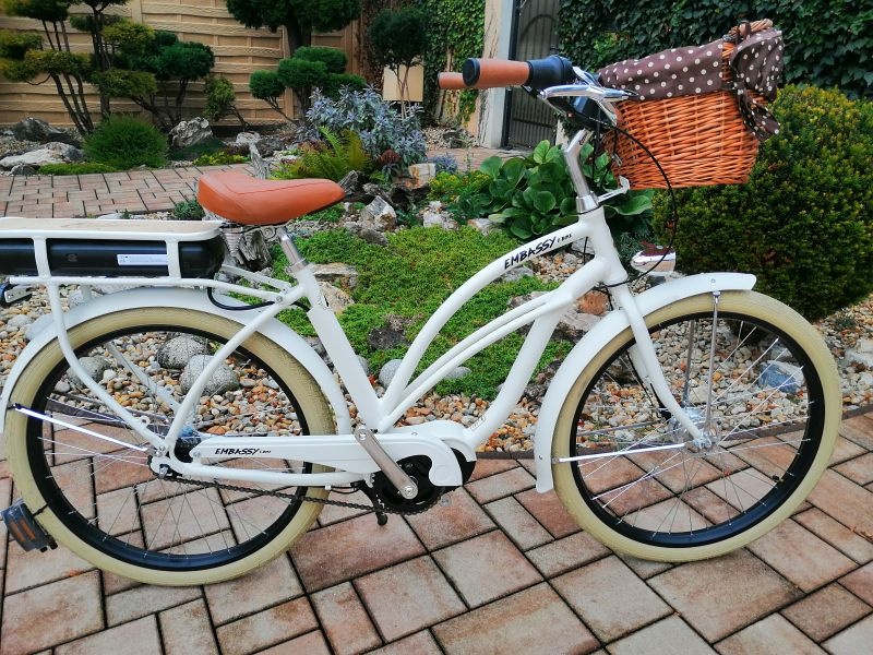 Nový elektobicykel CRUISER EMBASSY COCO 7 speed - BAFANG