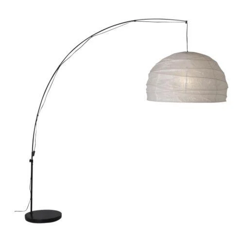 Regolit oblúková lampa s tienidlom IKEA