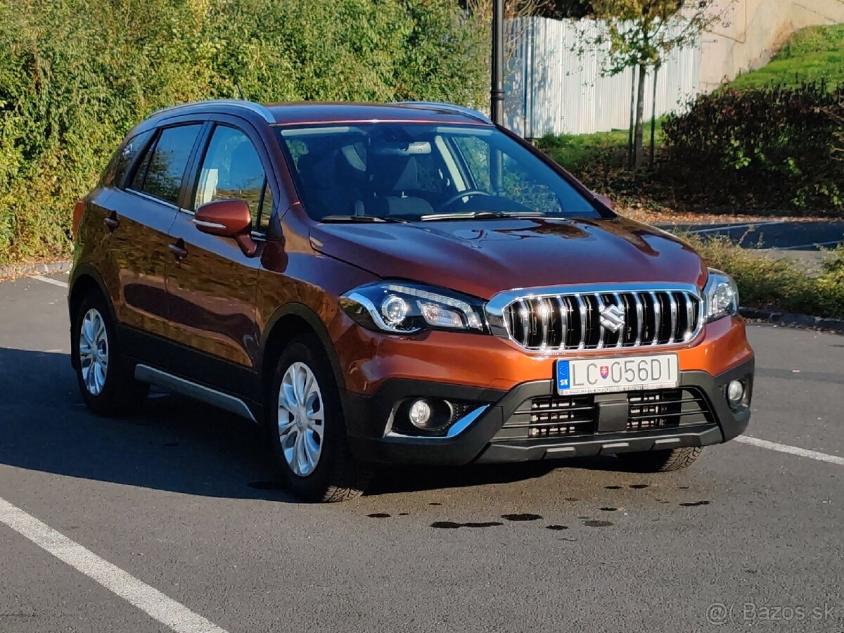 Predám Suzuki S-CROSS 4x4, r.2020, 50000km, ťažné