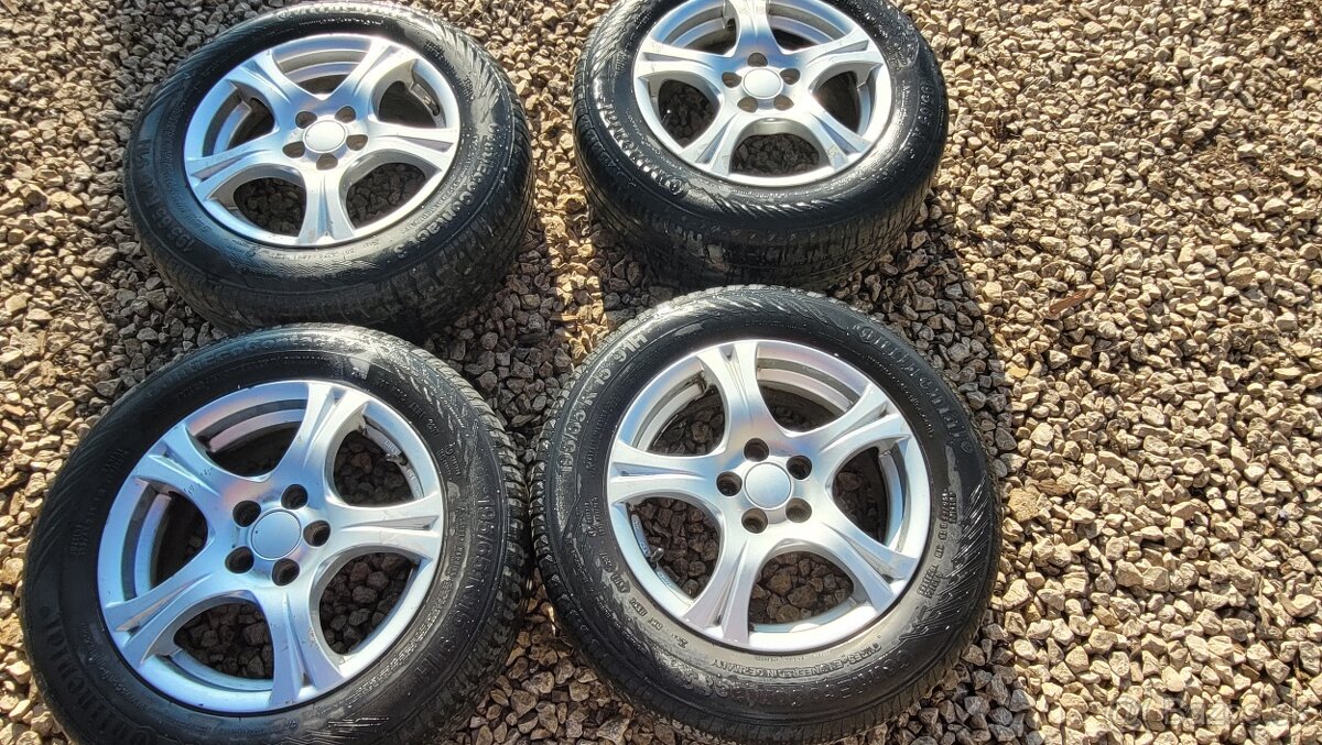 Elektróny 5x100 195/65r15 golf 4, octavia 1