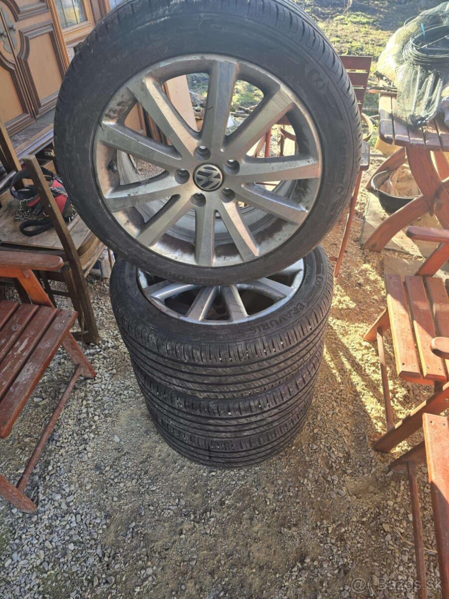 Elektróny 5x112 s letnými pneu 235/45 r17