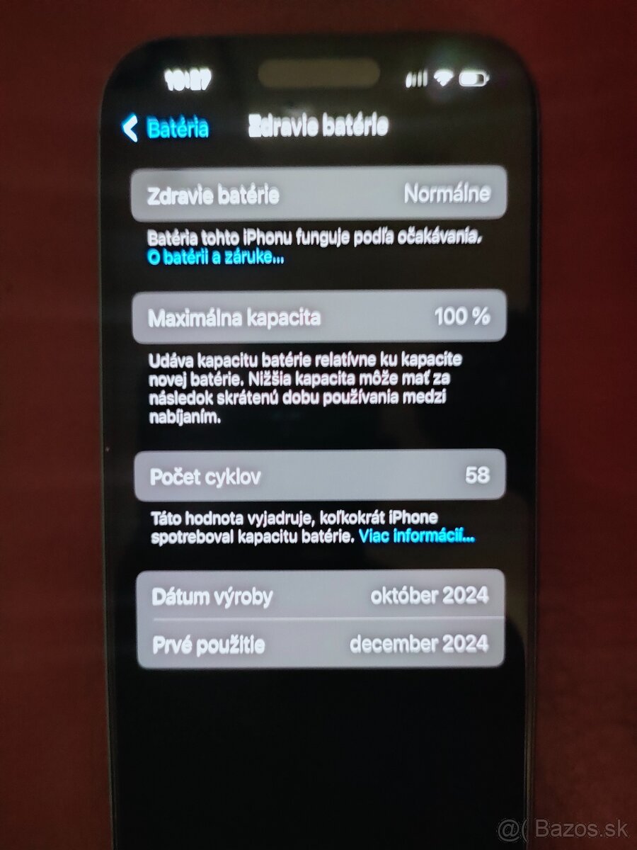 Predávam úplne novy iphone 16