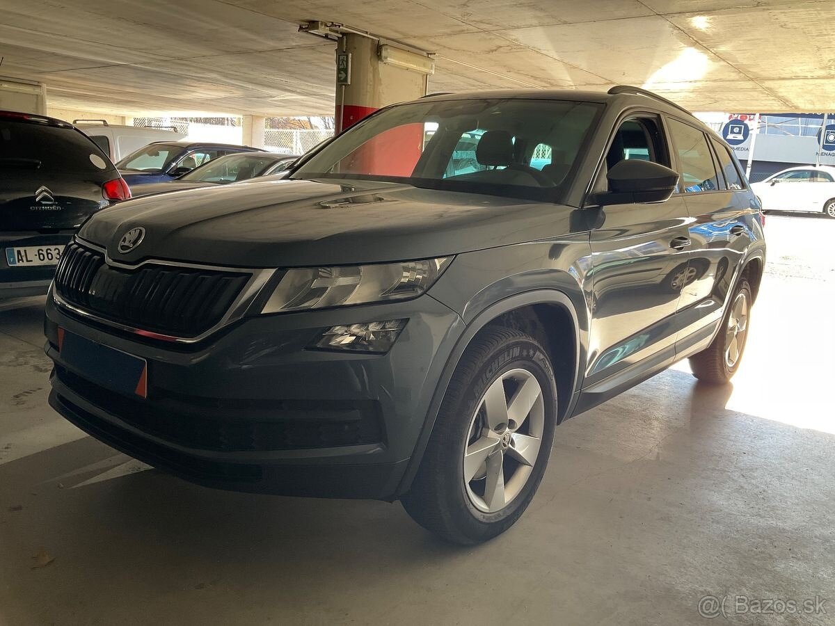 Škoda Kodiaq 2018 2.0TDi 110kW 4x4 M6 152tis.km, šedá metal.