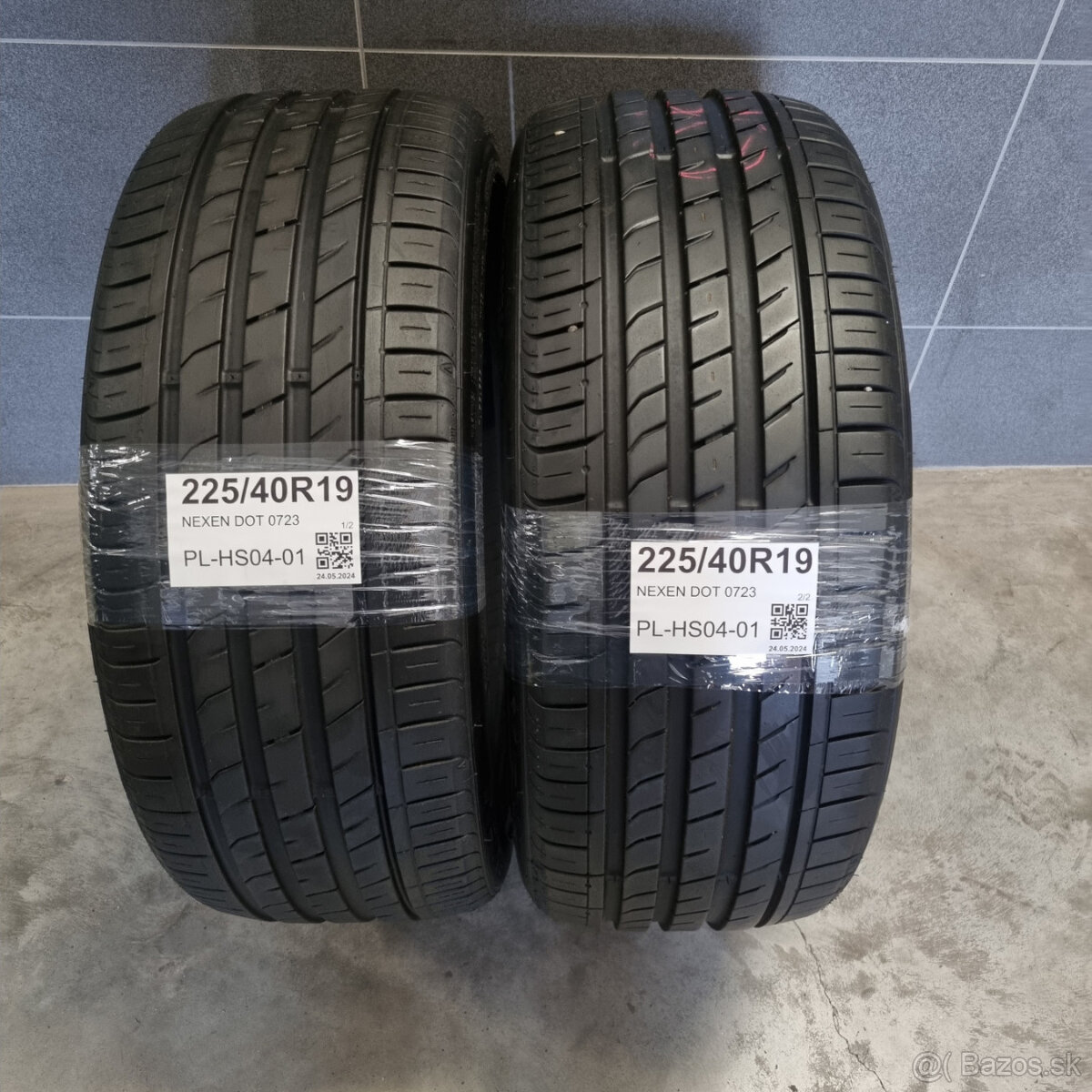 Letné pneumatiky pár 225/40 R19 NEXEN