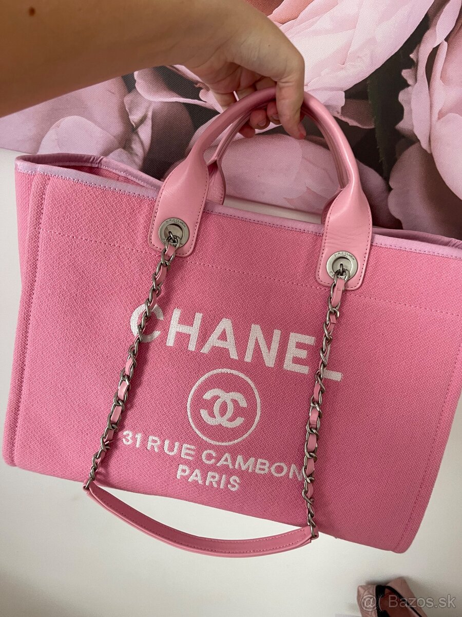 Chanel kabelka ružova veľká
