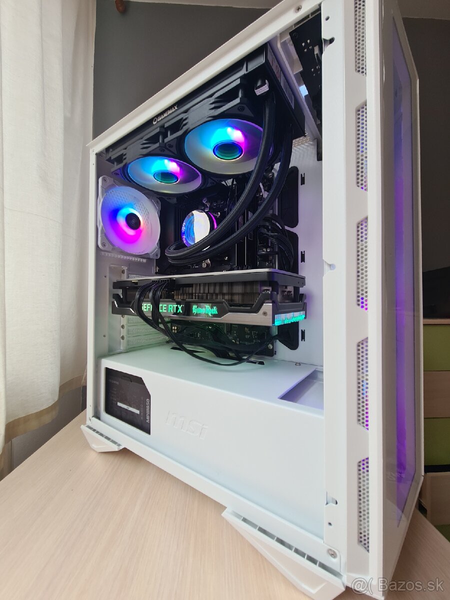 ☘️ZĽAVA 50€☘️HERNÝ PC RYZEN 7 5800X RTX 3070 32GB RAM 85