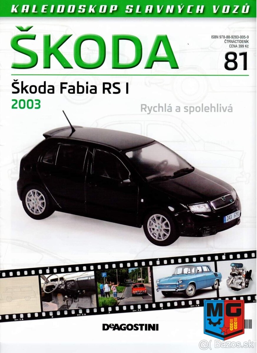 Kaleidoskop vozu Skoda c.61