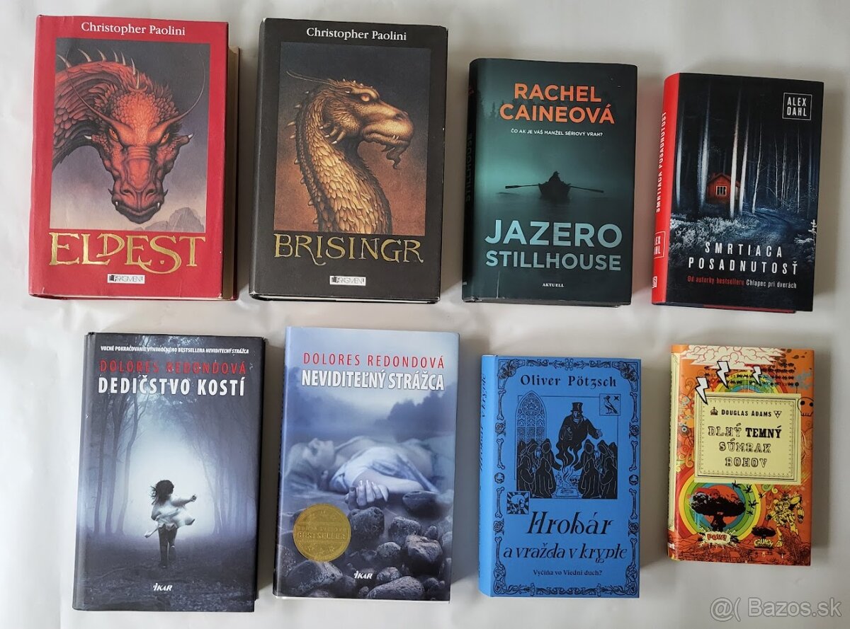 Detektívky, Fantasy, Politika - Paolini, Silva, Cronin,...