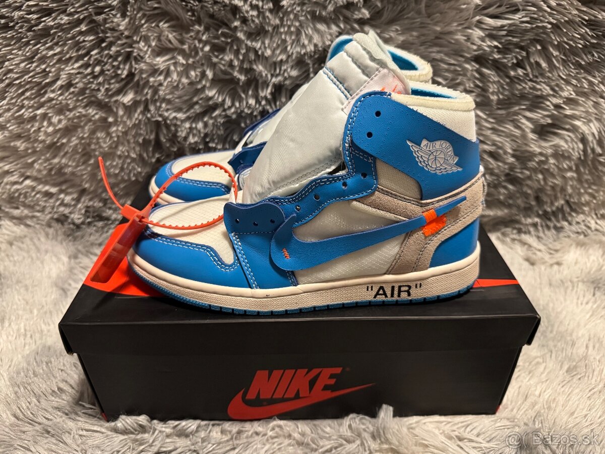 Jordan 1 High Off White UNC Blue