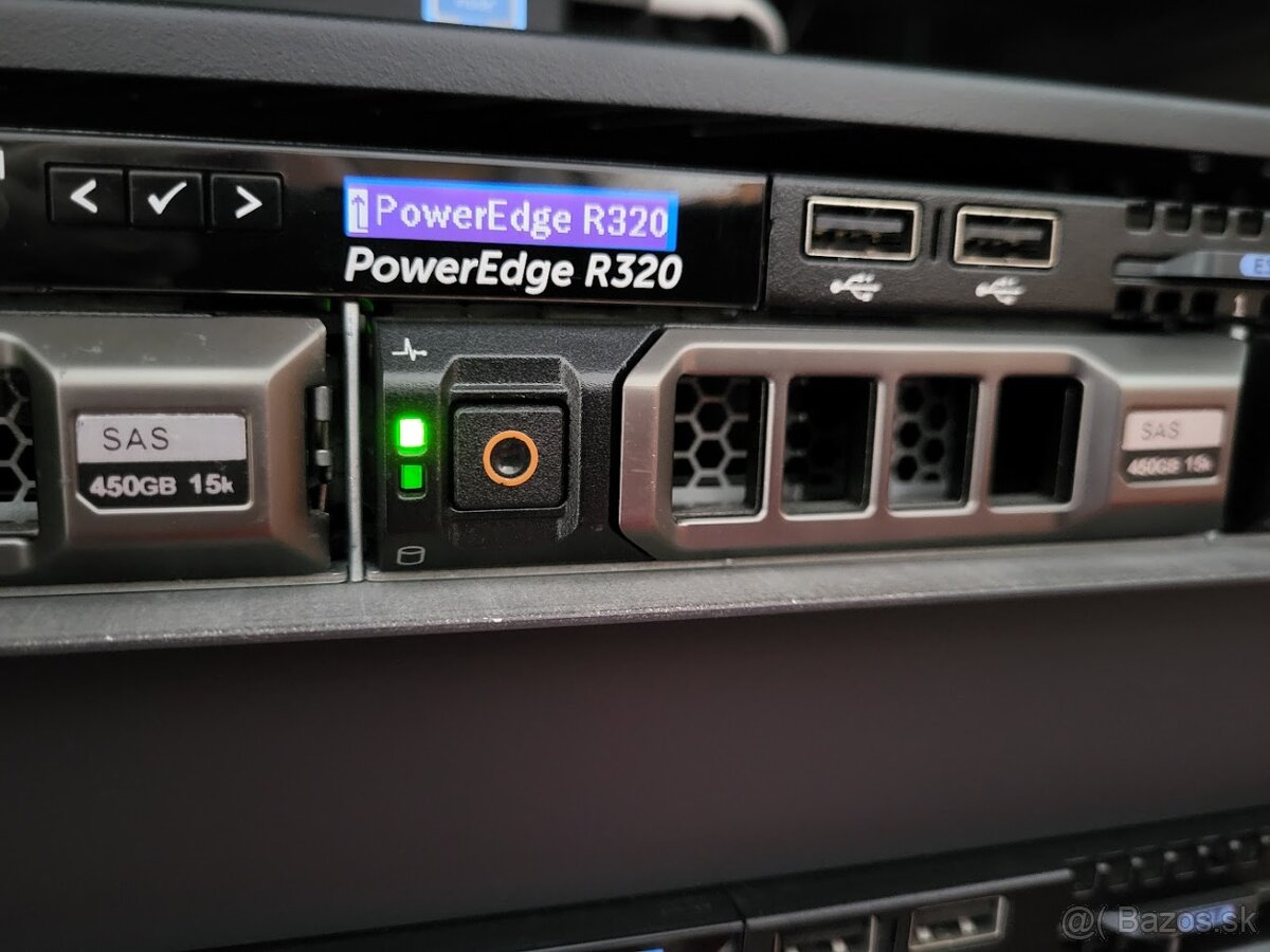 Server DELL PowerEdge R320 1x XEON, 64GB RAM, 1,3 TB HDD