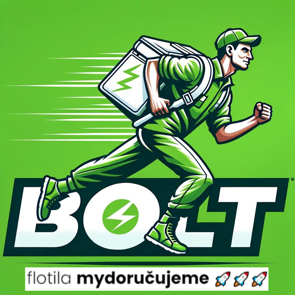 Bolt Food kuriér Trnava