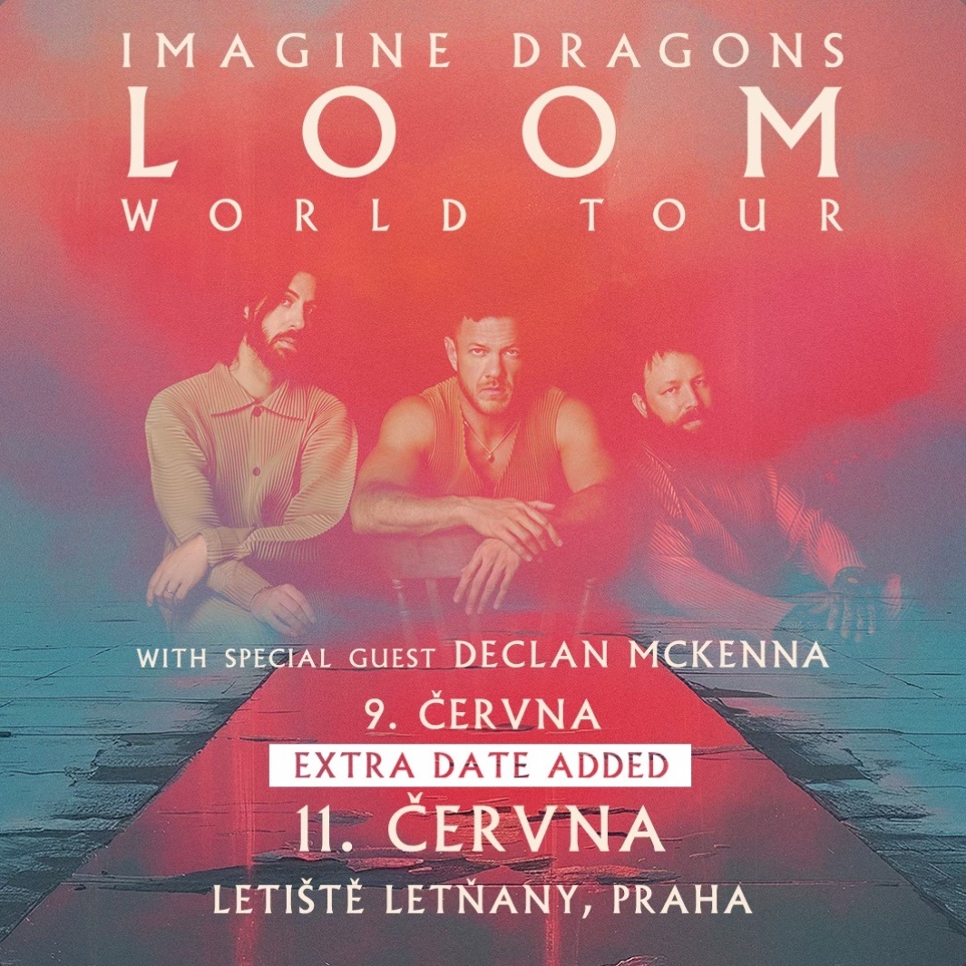 IMAGINE DRAGONS LOOM WORLD TOUR - Praha 9.6.2025