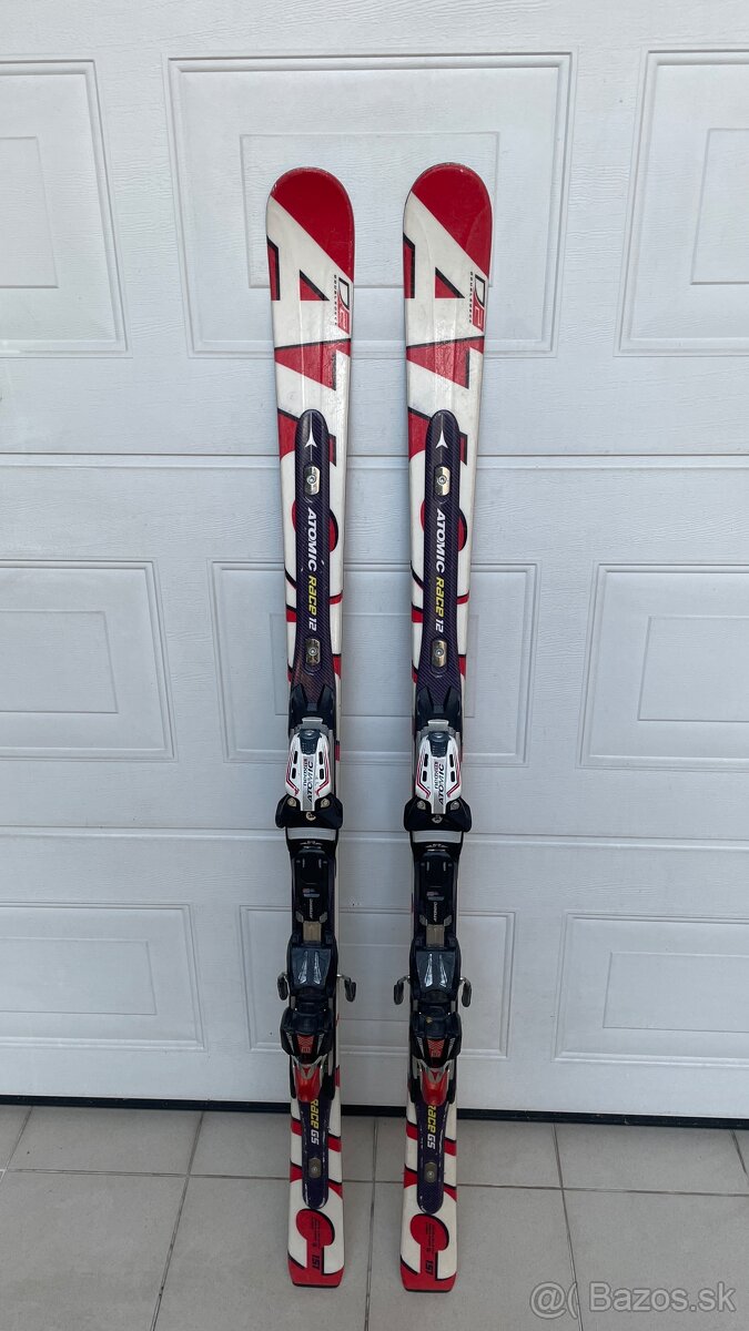 Lyze ATOMIC GS 150 cm červene